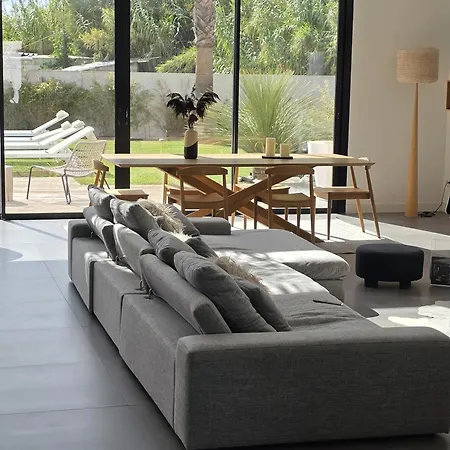 Villa Camarines Cap D 50 M Des Plages De Rochelongue-piscine Privee Agde
