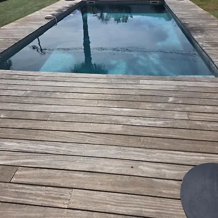 Villa Camarines Cap D 50 M Des Plages De Rochelongue-piscine Privee